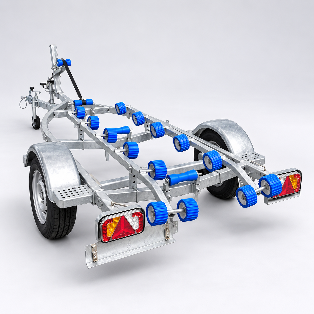 Tonca 500 RB Boottrailer – Ongeremd | Tot 450 cm