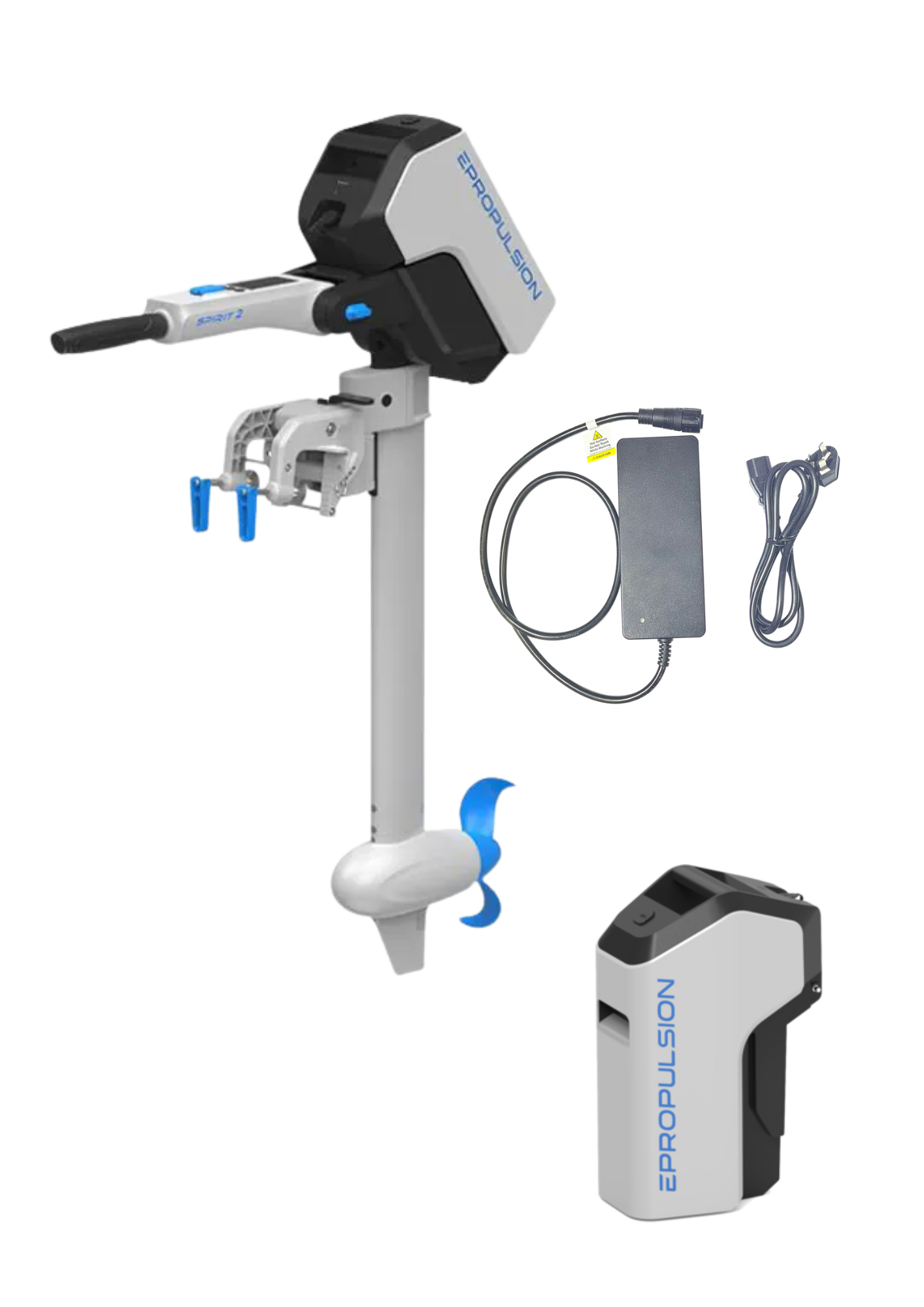 ePropulsion Spirit 2.0 - Elektrische Buitenboordmotor met Extra Accu