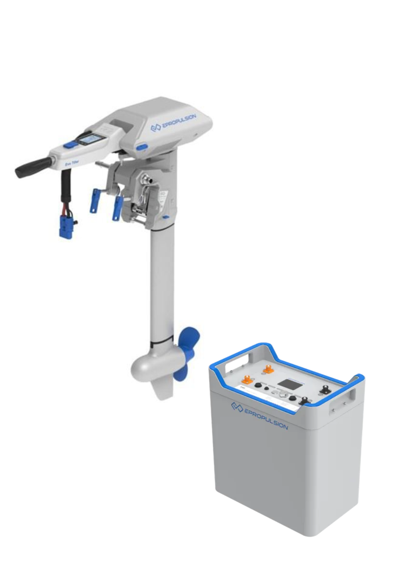 ePropulsion Navy 3.0 Evo met E60 of E163 accu – complete set voor elektrisch varen