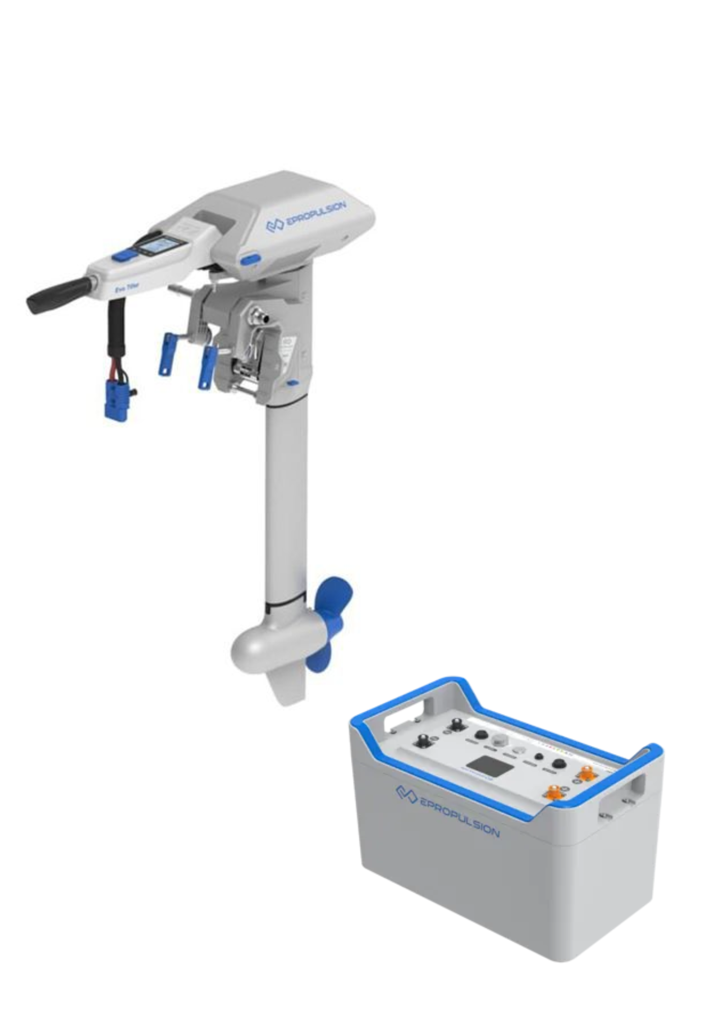 ePropulsion Navy 3.0 Evo met E60 of E163 accu – complete set voor elektrisch varen