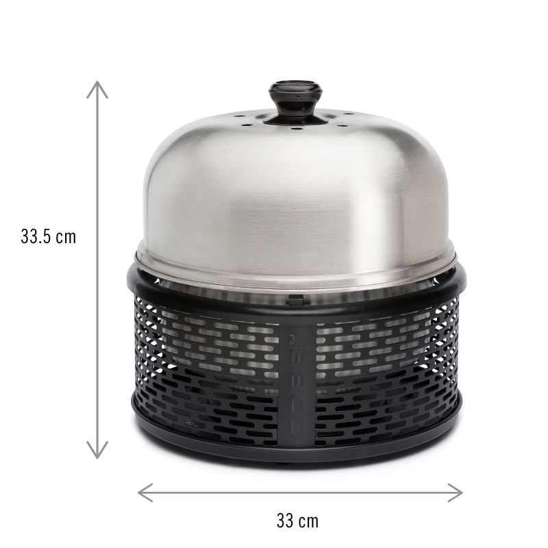 COBB Pro matzwart boot barbecue