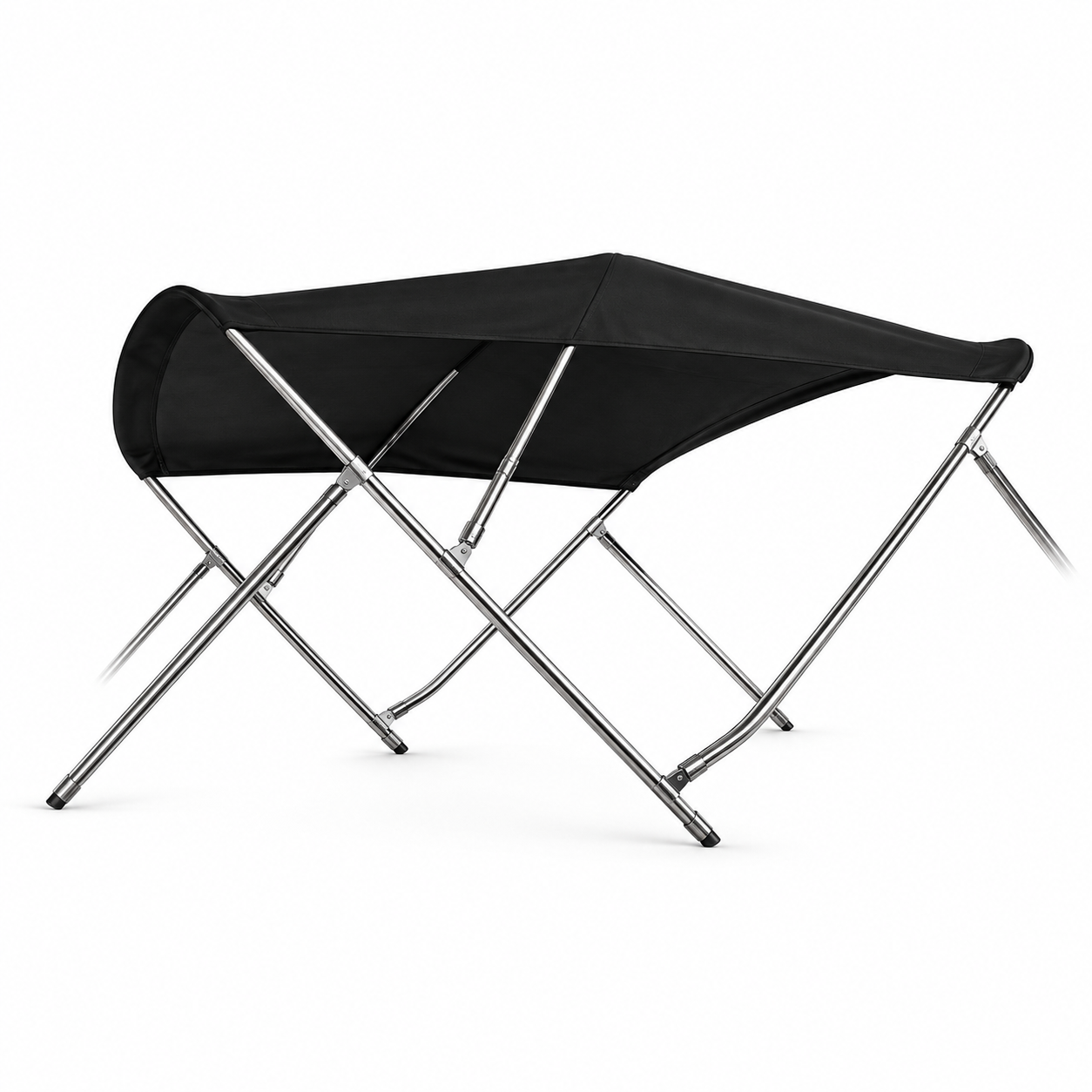 Sunmaster Basic Line 3-boogs RVS biminitop – Hoogte 117 cm