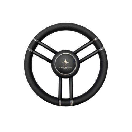 Savoretti Stuurwiel T27 Ghost Zwart 35 cm